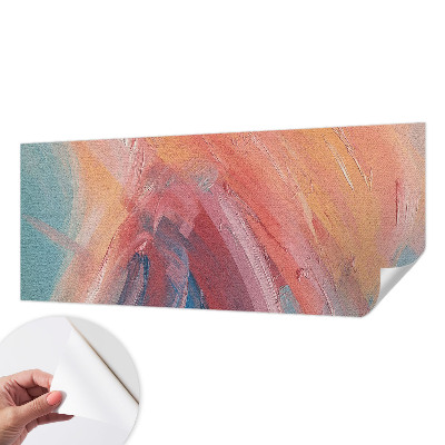 Fotobehang babykamer met kleurrijke explosies als speels patroon