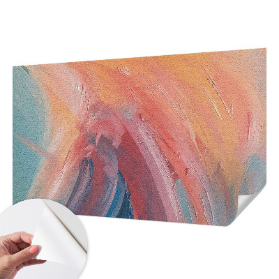 Fotobehang babykamer met kleurrijke explosies als speels patroon