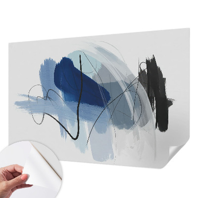 Zelfklevend fotobehang met kleurrijke abstracties