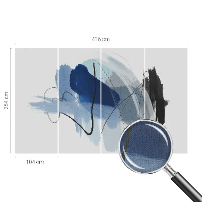 Zelfklevend fotobehang Kleurrijke abstracties
