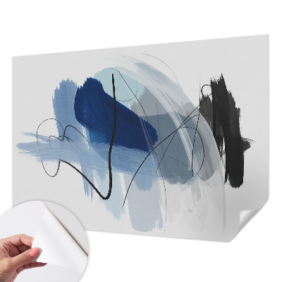 Zelfklevend fotobehang met kleurrijke abstracties