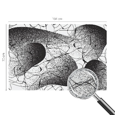 Foto behang voor de keuken Abstract patroon