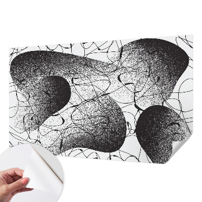 Foto behang voor de keuken Abstract patroon