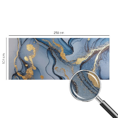 Fotobehang zelfklevend Blauwe golven