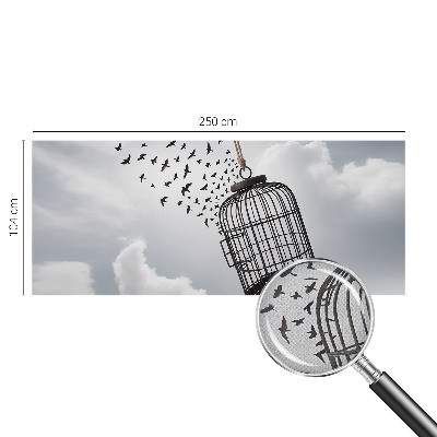 Foto behang voor de kinderkamer Vliegende vogels