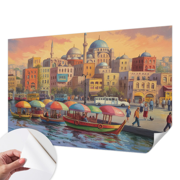 Fotobehang kinderkamer Stedelijke kust