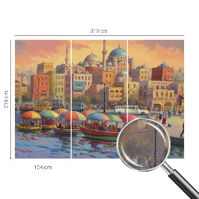 Fotobehang kinderkamer Stedelijke kust