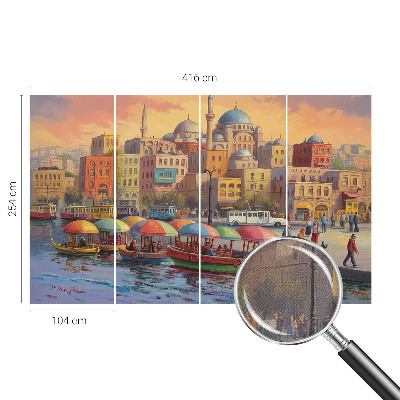 Fotobehang kinderkamer Stedelijke kust