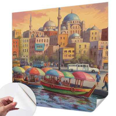 Fotobehang kinderkamer Stedelijke kust