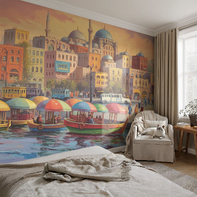 Fotobehang kinderkamer Stedelijke kust