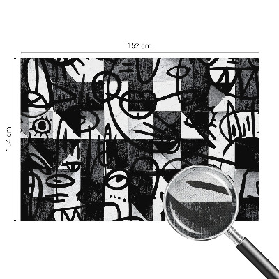 Fotobehang voor kinderkamer Chaos tekenen