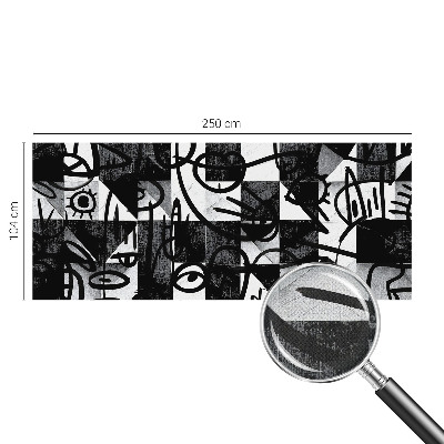 Fotobehang voor kinderkamer Chaos tekenen