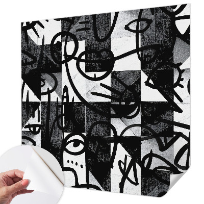 Fotobehang voor kinderkamer Chaos tekenen