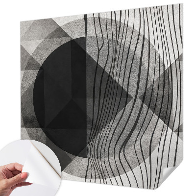 Fotobehang tienerkamer Abstracte vormen