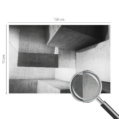 Fotobehang voor de kinderkamer Geometrische sculpturen