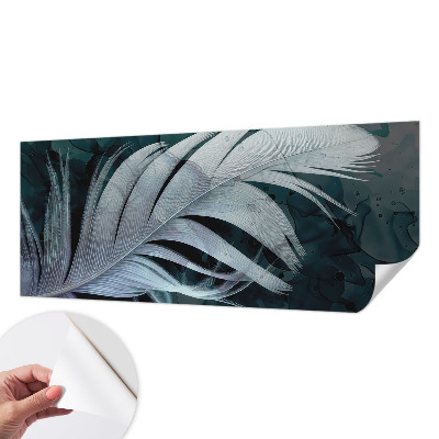 Foto behang voor de keuken Etherische veer