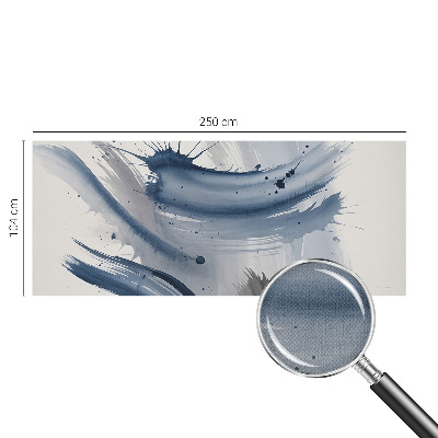 Fotobehang zelfklevend Artistieke penseelstreken