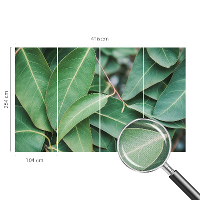 Zelfklevend fotobehang Groene bladeren