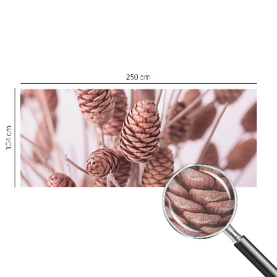 Zelfklevend fotobehang op maat Natuurlijke elegantie
