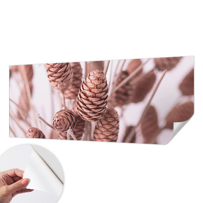 Zelfklevend fotobehang op maat Natuurlijke elegantie