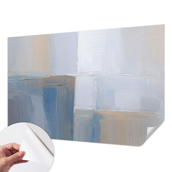 Foto behang voor de kinderkamer met een harmonieuze abstracte print
