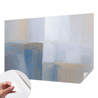 Foto behang voor de kinderkamer met een harmonieuze abstracte print