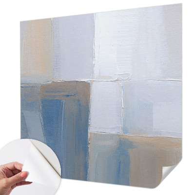 Foto behang voor de kinderkamer met een harmonieuze abstracte print
