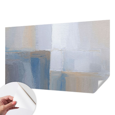 Foto behang voor de kinderkamer met een harmonieuze abstracte print