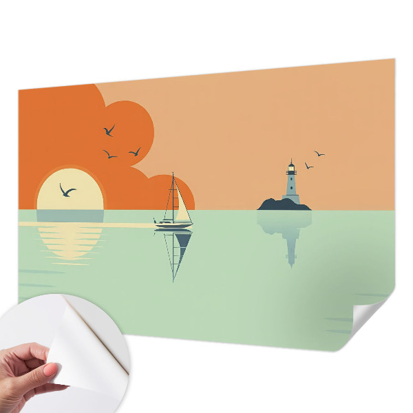 Fotobehang voor kinderkamer Zeegenot