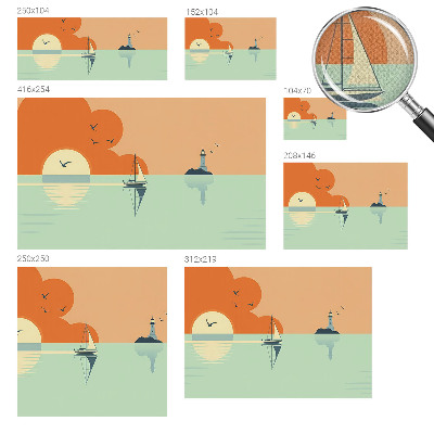Fotobehang voor kinderkamer Zeegenot
