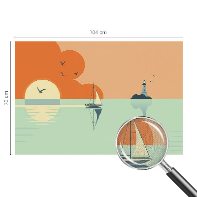 Fotobehang voor kinderkamer Zeegenot