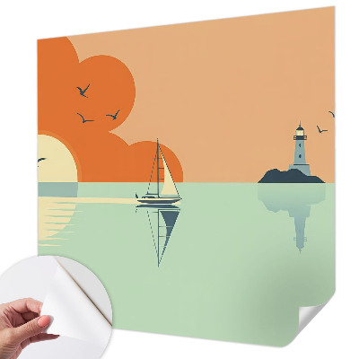 Fotobehang voor kinderkamer Zeegenot