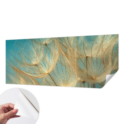 Zelfklevend fotobehang Etherische paardenbloemen