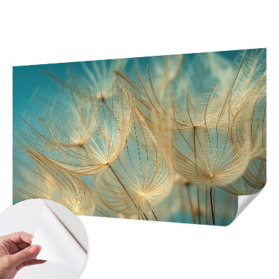 Zelfklevend fotobehang Etherische paardenbloemen