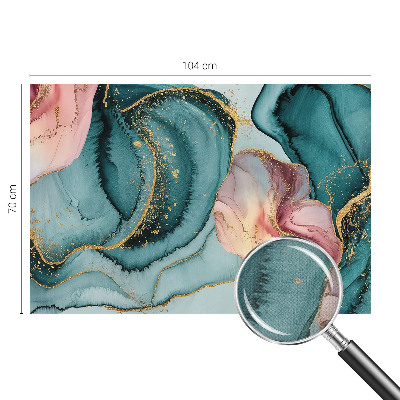 Fotobehang voor kinderkamer Artistieke golven