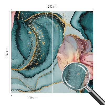 Fotobehang voor kinderkamer Artistieke golven