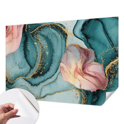 Fotobehang voor kinderkamer Artistieke golven