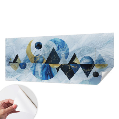 Foto behang voor de kinderkamer met een kosmisch elegant patroon