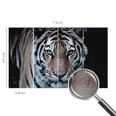 Zelfklevend fotobehang Tijgerportret