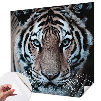 Zelfklevend fotobehang Tijgerportret