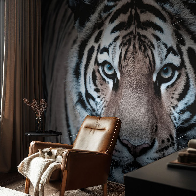 Zelfklevend fotobehang Tijgerportret