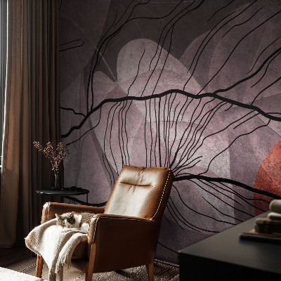 Fotobehang babykamer Energetische abstractie