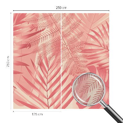 Zelfklevende behangsticker Tropische bladeren