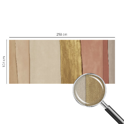 Fotobehang tienerkamer Golvende strepen