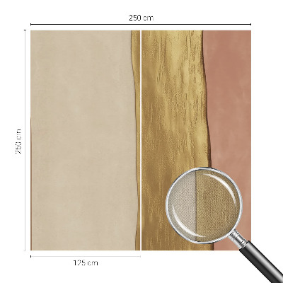 Fotobehang tienerkamer Golvende strepen