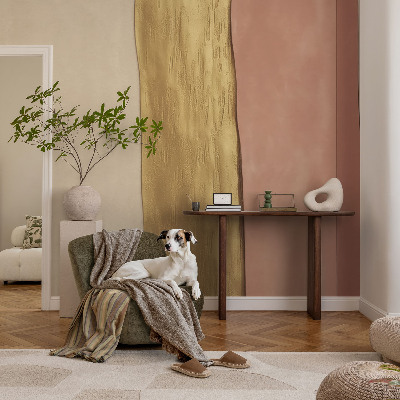 Fotobehang tienerkamer Golvende strepen