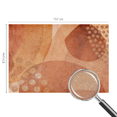 Fotobehang voor de kinderkamer Aardse composities