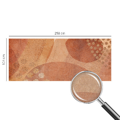 Fotobehang voor de kinderkamer Aardse composities