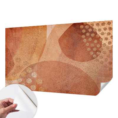 Fotobehang voor de kinderkamer Aardse composities