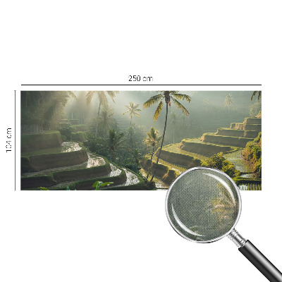 3D fotobehang Paradijselijke terrassen
